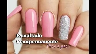Clase #10 Esmaltado Semipermanente paso a paso ♥ Deko Uñas - Gel polish step by step
