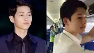 송중기 닮은 중국인 ㄷㄷ Chinese Flight Attendant Becomes Famous For Being A Song Joong Ki Look-Alike
