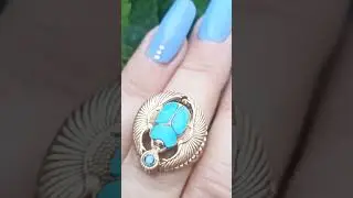 украшения с топазами перстень печатка кольцо кладдах скарабей бирюза мужу подарок #перстеньстопазом