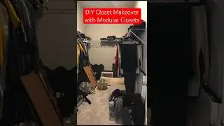 MUST SEE MAKEOVER!! ⭐️ DIY CLOSET MAKEOVER with Modular Closets