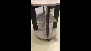 Кофейный столик на колесах