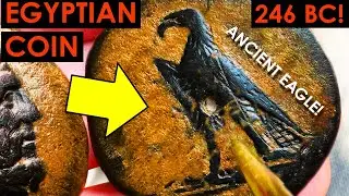 Ancient Egyptian Coin Restoration - Full Process & Exciting Results