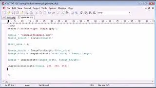 Beginner PHP Tutorial   158   Protecting Email with String to Image Part 2 ‏