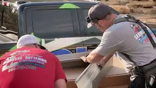 Superior Seamless Guttering - Ponca City Project