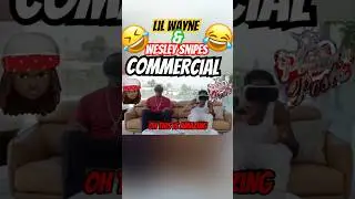 Lil Wayne commercial with Wesley Snipes is Hilarious 😂 #funny #fyp #youtubeshorts