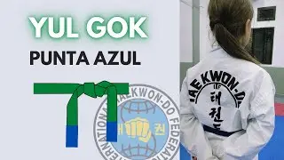 Forma Cinturón Punta Azul | Yul-Gok Tul