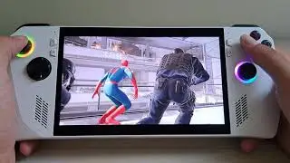 Asus ROG Ally / Marvel’s Spider-Man Remastered Gameplay + My Settings