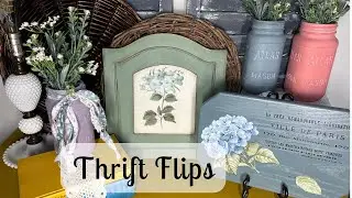 Thrift Flips and Upcycles for a Spring Cottage Core Home