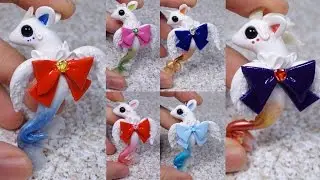 Sailor Moon Inspired Sea Creature Mermaids Collection | Polymer Clay