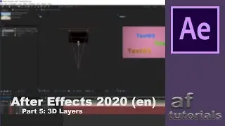 3D Layers - Adobe After Effects 2020 (Part 5)