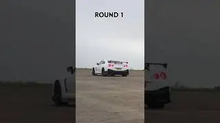 Tuned NISMO GT-R vs Tesla Plaid #dragrace #youtubeshorts #nismogtr #teslaplaid credit-Carwow #shorts
