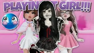 Playing *IT GIRL* As A *DRESS TO IMPRESS* Player!! (ROBLOX)