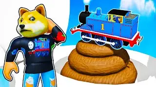 Drive Roblox Thomas Train Into...Poop!