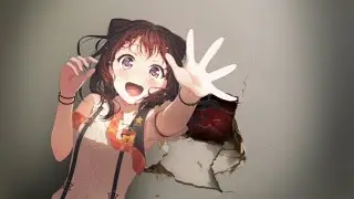 Kasumi looks for flesh in the walls