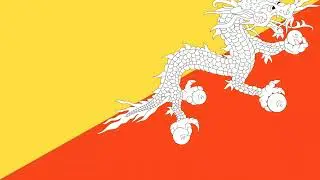 South Asia Flag Animation