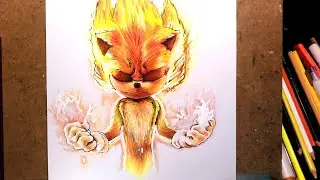 How to Draw Super Sonic yellow