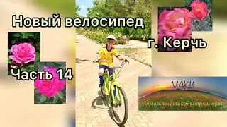 Новый велосипед и сбор туты. Г.Керчь. Часть 14