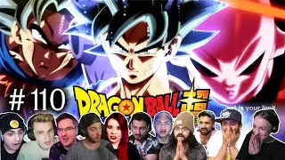 GOKU ULTRA INSTINCT!!🔥🔥 GOKU UI VS JIREN ⚡ REACTION MASHUP🐲Dragon Ball Super Episode 110 (ドラゴンボール)