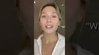 elizabeth olsen roasts chris hemsworth 💅 