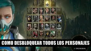 MORTAL KOMBAT 11: How to unlock all the characters in the game