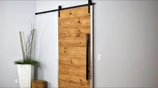 Sliding Wooden Door! - Modern Barn/Rustic Style