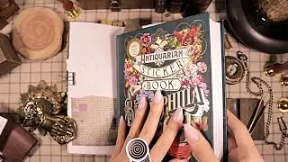 ASMR Aesthetic Journaling📝🌌 Collage 3h Relaxing Sounds 일기테마 다꾸 | hwaufranc