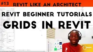 EDITING GRID HEADS IN REVIT | REVIT BEGINNER TUTORIALS
