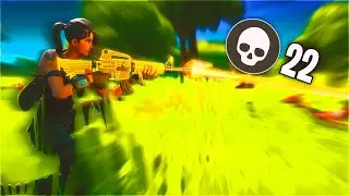 22 Kill Solo VS Squads Win! (Fortnite Chapter 2: Season 2)