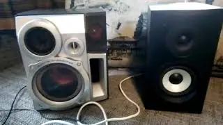 Муз центр AIWA nsx r80  с акустикой ultimate TR 5
