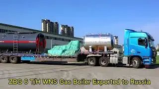 ZBG 6 T/H WNS Gas Boiler Exported to Russia