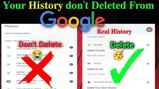 how to permanently delete chrome activity | Delete History from My activity | Google history Delete|