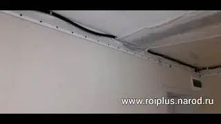 Потолок с выходом на мансарду