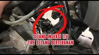 SUPRAX 125 SELANG BBM DAN JOIN INJEKTOR PATAH