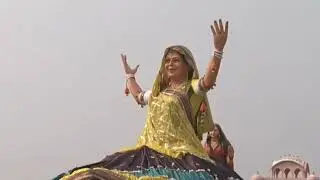 Republic Day 2024 || चार साल बाद कर्तव्यपथ पर निकली राजस्थान की झांकी Rajasthan Jhanki Kartvaya Path