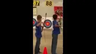 Texas State Archery Competition. Zach Alpin