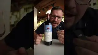 ASMR Звук Искусства! Вино Chateau Mouton Rothschild VS DegusTatorG