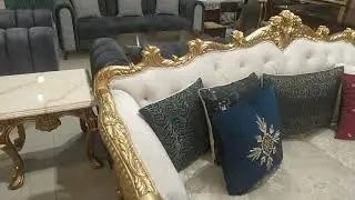 Wooden Sofa Set for Drawing Room | SHF Collection