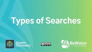 Types of Searches