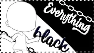 Everything black ☁️ collab ☁️ Flash warning ⚠️