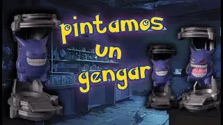 Realizamos un Gengar en impresion 3D