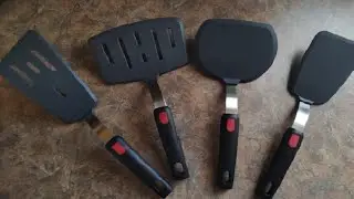 Silicone Spatula Turner, 4 Pack Spatulas Silicone 600°F Heat Resistant Spatulas Set Review, yes chec
