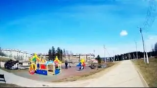 По Сосногорску на велосипеде. 14 мая 2017 года