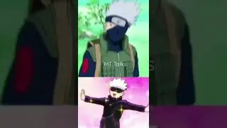 Kakashi and Gojou are same #shorts #animeshorts #jjk