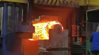 Forging process of forged pipe
