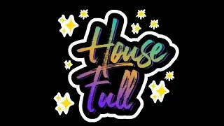 How to Create Colorful Text Effect in Canva | Canva Typography