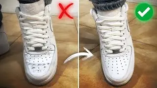 Cómo EVITAR las ARRUGAS (creases) en las AIR FORCE 1 Nike ✅ + ON FEET [RIMBUXX]