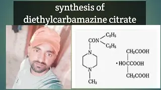Synthesis of diethylcarbamazine citrate