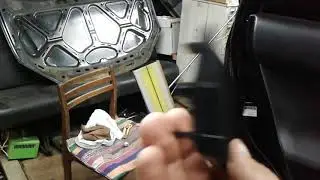 Toyota Land Cruiser Prado rear door disassembly