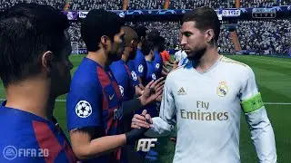 FIFA 20 | FC Barcelona vs Real Madrid | UEFA Champions League