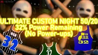 🐻🐰🐥🦊 50/20 Green Run, 32% Power Remaining, UCN, No Power-ups, Office #3 - FNaF Ultimate Custom Night